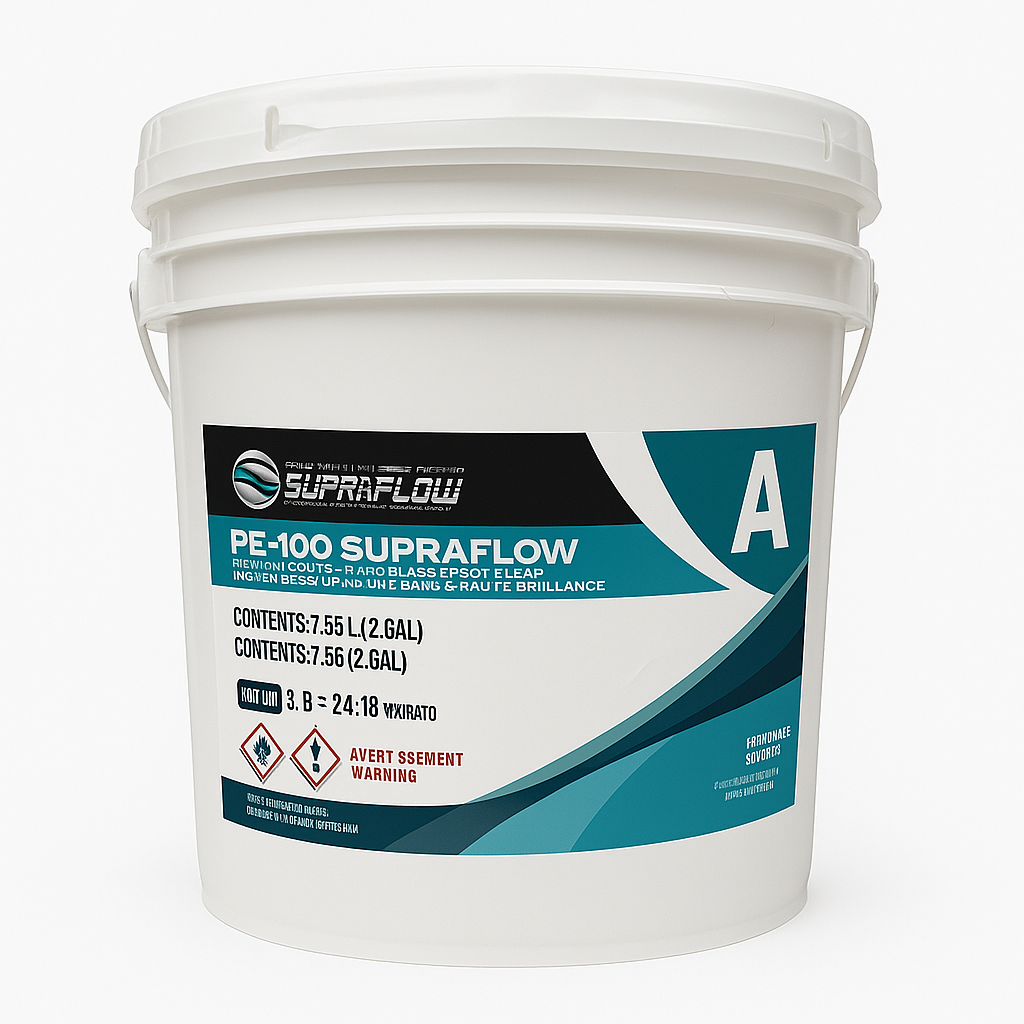 PE - 100 Supraflow   LVX 3Gl 100% Solid Epoxy