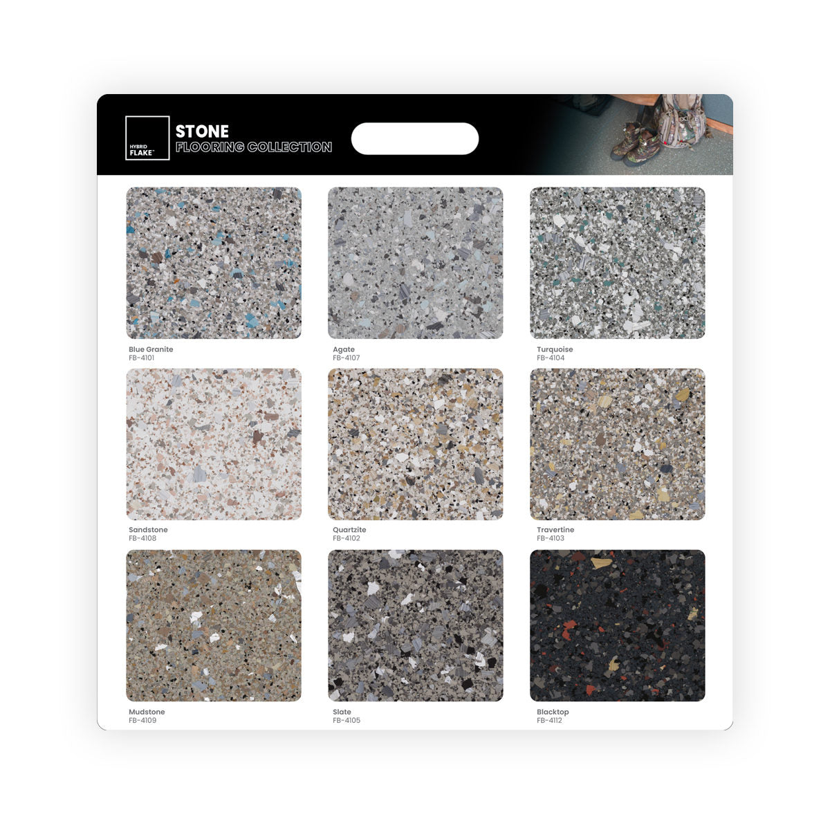 FLAKE Color – Epoxy Spot